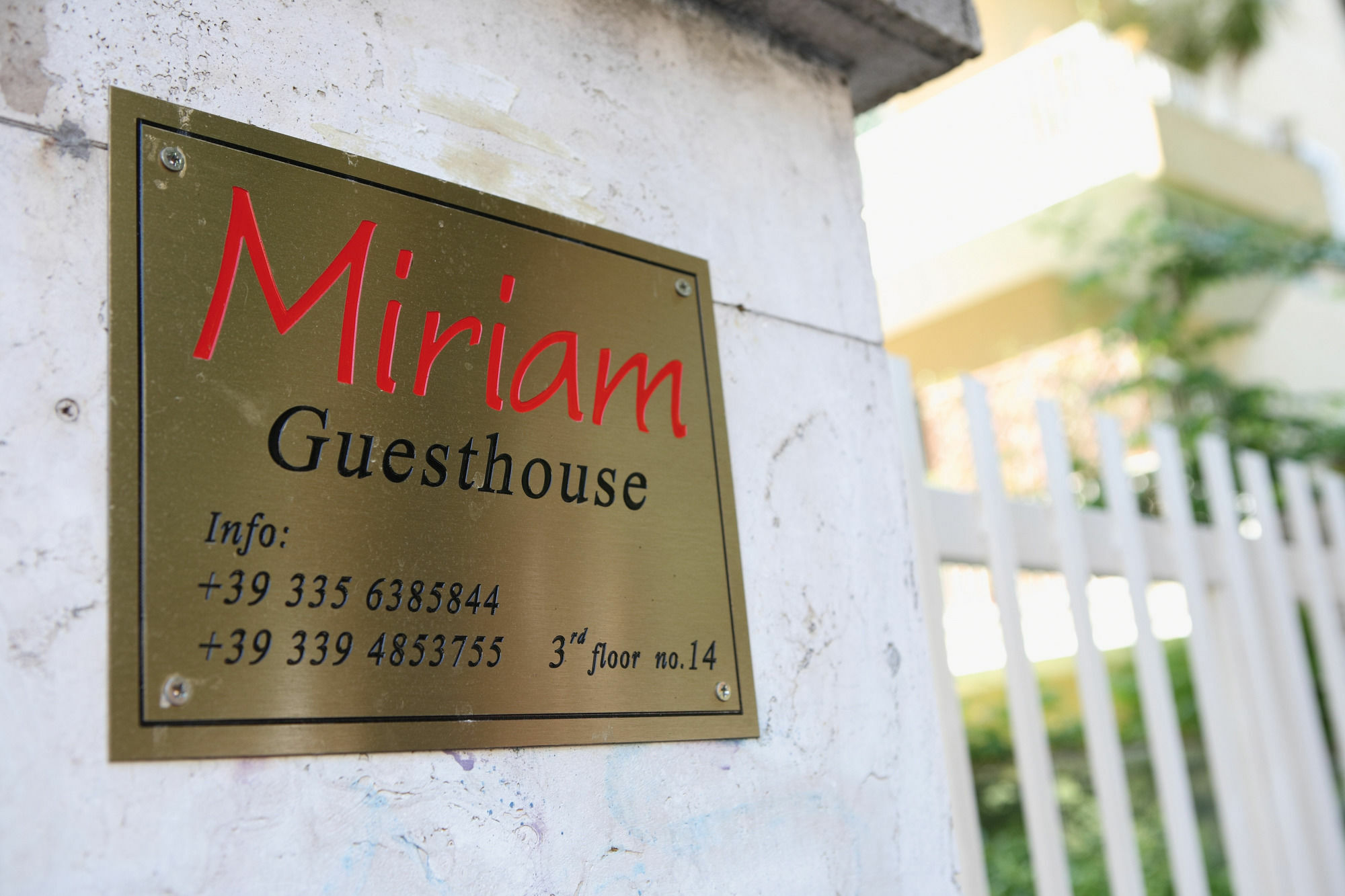 רומא Miriam Guesthouse מראה חיצוני תמונה